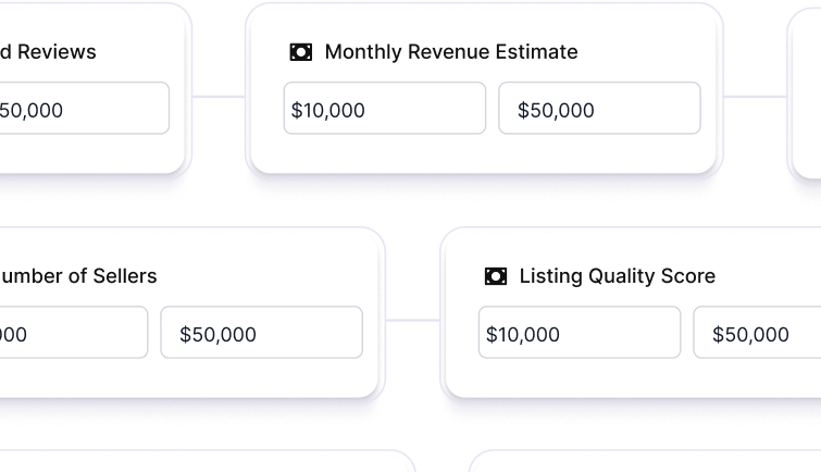 Smart Filters Interface