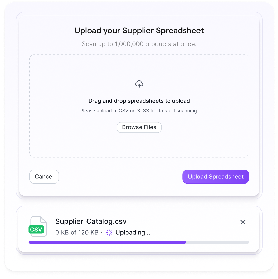 UPC Scanner Interface